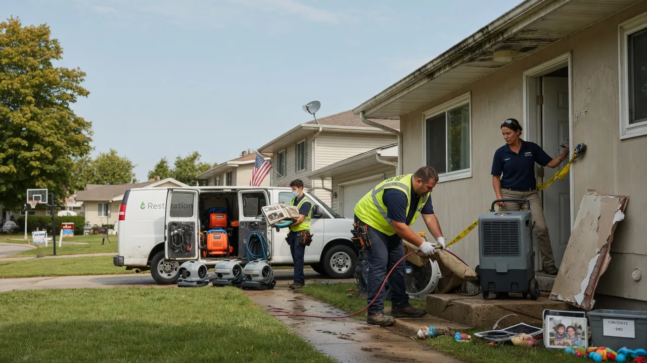 Water Damage Restoration in Bonlee, NC near me